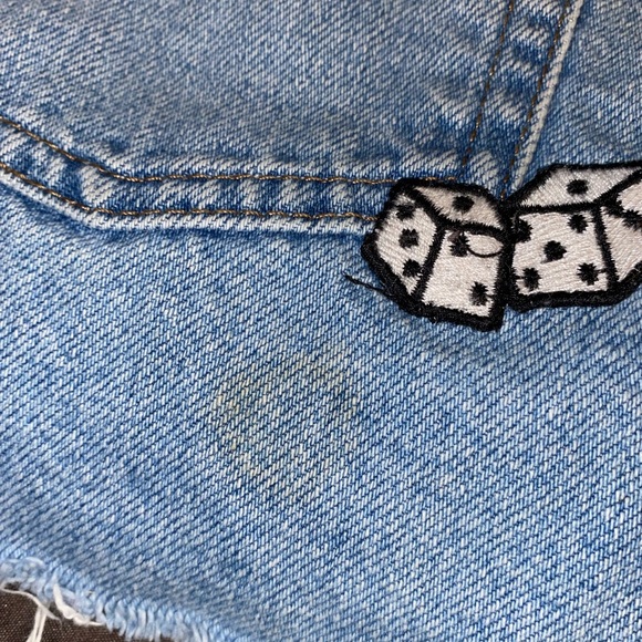 Subdued size 25 Vintage Booty Shorts (PATCHWORK) - Picture 5 of 8